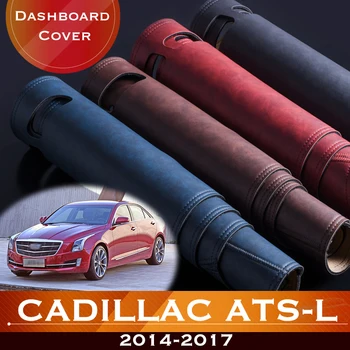 Pre Cadillac ATS-L 2014-2017 Auto Tabuli Vyhnúť Light Pad Nástroj Platformu Stôl Kryt Anti-Slip Dash Mat Koberec Príslušenstvo