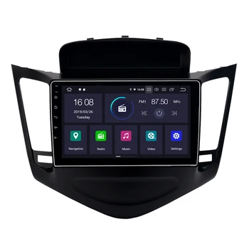 Pre Chevrolet Cruze 2008 - 2015 Android 9.0 Auto Auto Rádio Stereo GPS Navigácie Sat Navi Media Multimediálny Systém PhoneLink