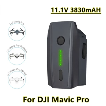 Pre DJI Mavic Pro Batéria Inteligentné Let (3830mAh/11.4 V) Osobitne Navrhnuté Pre kolesá Mavic Drone