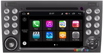 Pre Mercedes R171 SLK200 SLK230 SLK250 Android OS 7.1 Auto Stereo Rádio RDS DVD, GPS Navigácie Multimediálny Prehrávač Headunit
