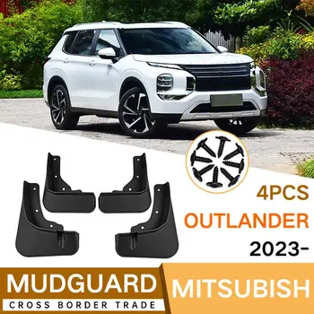 Pre Mitsubishi Outlander 2022 2023 Splash Stráže Blato Klapka Blatníky Blatník Exteriérové Doplnky, Dekoratívne Pneumatiky
