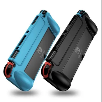 Pre Nintendo Prepínač OLED Model Shockproof TPU Prípade Príslušenstvo Ochranný plášť Ergonomická Rukoväť Dockable Pohodlie Kryt