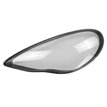 Pre-Porsche Panamera 2010-2013 Ľavého Svetlometu Shell Tienidlo Lampy Transparentný Kryt Objektívu Kryt Svetlometu