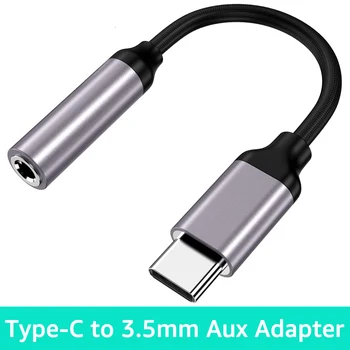 Pre Samsung Xiao Redmi Typu C do 3.5 mm Audio Adaptér USB C do 3,5 mm konektor pre Slúchadlá Slúchadlá Digitálny Aux Adaptér Konvertor