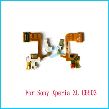 Pre Sony Xperia ZL C6503 Svetelný Senzor S Mic Micro Mikrofón Prepínač Flex Konektor Kábel, Náhradný