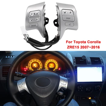 Pre Toyota Corolla ZRE15 2007 ~2016 Audio Prepínač 84250-02200 Volant Ovládanie Bluetooth