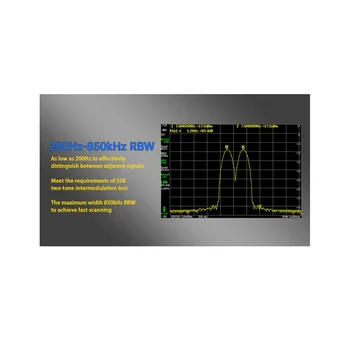 Pre ULTRA 4.0 Inch Ručné Spektrum Analyzer 100KHZ-5.3 GHz Vysokou Frekvenciou Generátora Signálu s Anténa+RF Kábel
