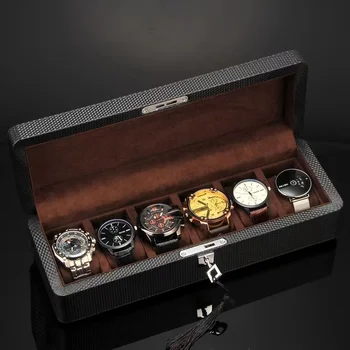 Prepravné zadarmo mechanické hodinky retro jednoduché úložný box