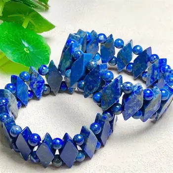 Prírodný Kameň Lapis Lazuli Korálky Náramok Drahokam Šperky Náramok Pre Ženu, Pre Muža, Veľkoobchod Darček 1PCS 20 mm