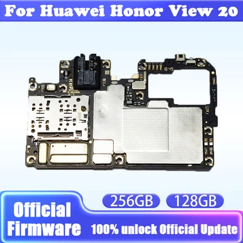 Pôvodné 256 GB Pre Huawei Honor Zobraziť 20 Doske Odomknutý Pre Huawei Honor Zobraziť 20 Logic Dosky S Android Systémom Full Čipy