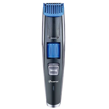 Pôvodné Geemy nastaviteľné 0.4 mm-10 mm vlasové a fúzy zastrihávač pre mužov elektrické hair clipper nabíjateľná vlasy rezací stroj