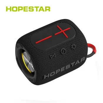 Pôvodné HOPESTAR bezdrôtový stereo subwoofer TWS vonkajšie Bluetooth mini reproduktor prenosný zvuk stĺpec reproduktor AUX/TF/USB/FM rádio