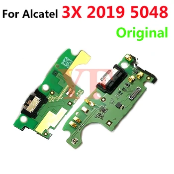 Pôvodný Pre Alcatel 3X 2019 5 2018 5048 5062 5086 5048U 5048Y USB Napájanie Nabíjací Konektor pre Nabíjačku Konektor Port Flex Kábel
