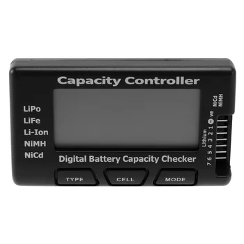 RC CellMeter-7 Digital Kapacita Batérie Checker Život -ion, NiMH Nicd