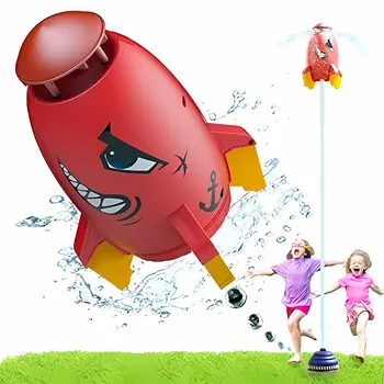 Raketomet Hračky Vonkajšie Rocket Tlak Vody, Výťah Postrekovač Hračky Zábava Interakcie V Záhrade Trávnik rozstrekovaný Hračky pre Deti