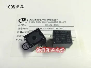 Relé JQC-3FF-024-1HS 4-pin súbor normálne otvoriť T73 HF3FF-24VDC-1HS