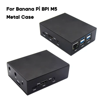 Robustné Kovové Shell-Prípad pre Banán Pi BPI-M5 pre BPI M5 Ochranu Kovov Box R9UA