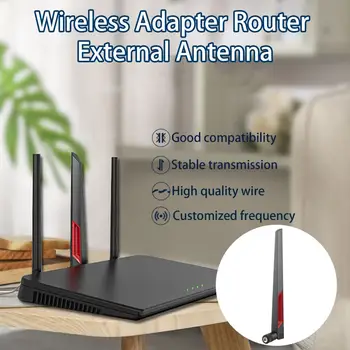 Router Anténa s Vysokým ziskom 2.4 G 5.8 G Dual Pásma Skladacia SMA Male Široký Rozsah Bezdrôtovej Sieťovej Karty Adaptéra Anténa, Router Accessor