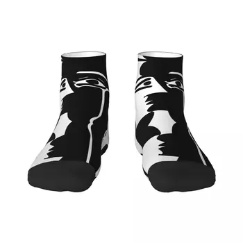 Roztomilý Vytlačené Pablo Picasso Kiss Ponožky pre Ženy, Mužov Tvárny Leto Jeseň Zima Posádky Ponožky
