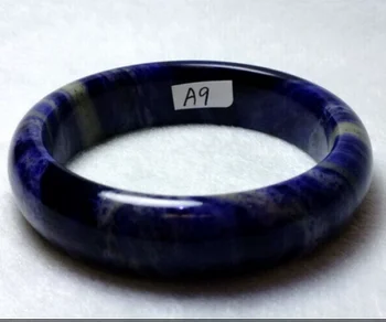 SKUTOČNÉ Ázia 60 MM Vzácnych Prírodných Lapis Lazuli Drahokam Náramok Náramok