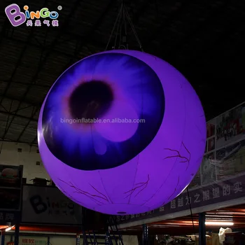 SKVELÉ HANDMADE 2/3 m priemer nafukovacie osvetlenie oko loptu zákazku Halloween LED oči loptu dekorácie