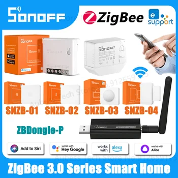 SONOFF ZigBee 3.0 Smart Home ZBMINI L MINI DIY Switch Modul USB Dongle Plus SNZB Home Security Senzor Alice Alexa Domovská stránka Google