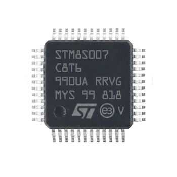 STM8S007C8T6 LQFP-48 STM8S007 24MHz 64KB Flash 8-bitový Mikroprocesor-MCU IC Čip Zbrusu Nový, Originálny