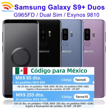 Samsung Galaxy S9+ S9 Plus Dua G965FD Dual Sim Pôvodné Globálna Verzia 6.2