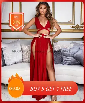 Sexy Dlhé Red Velvet Večerné Šaty S Vysokým Štrbinou A-Riadok tvaru Dĺžka Podlahy Prom Šaty So Štrbinou Abendhttpder pre Ženy