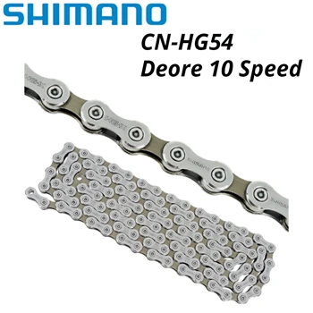 Shimano Deore HG54 10 Rýchlosť cyklistické Reťazca MTB Horský bicykel 10s reťaze HG-X HG-54 pre deore m591 m610 m670 m6000 systém