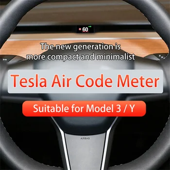 Skryté HUD Pre Tesla Model 3 Model Y 2017-23 Vyhradená Head Up Displej Prevodovky Batérie Temp. Rýchlomer Pre TESLA Auto Príslušenstvo