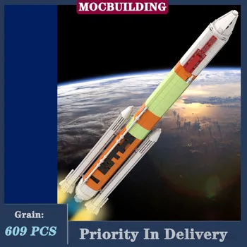 Space Launch Pad Model stavebným MOC Zmontované DIY Hračka Rocket Zariadenie Detí Darček