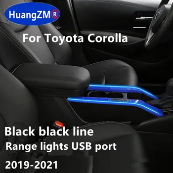 Stredovej Konzoly Opierkou Box Predĺžiť Pad Box ochranný Kryt Pre Toyota Corolla LEVIN 2019 2020 2021 Interiérové Doplnky