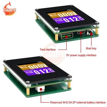 TS235 DC5V Digitálny Voltmeter Automatické Napätie Vnútorný Odpor Tester AC 4-wire Lítiové Batérie, Vnútorný Odpor Tester