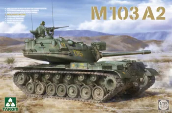 Takom 2140 1/35 M103A2 Ťažký Tank