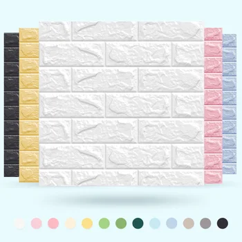 Tapety samolepiace spálňa teplé 3d troch-dimenzionální stenu prilepiť sexi pozadia na stenu pena keramická dekorácia nepremokavé