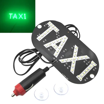 Taxi Led Auto Čelné sklo Kabíny indikátor Lampa Prihlásiť Modré LED Sklo Taxi Svetlo, Žiarovka 12V BYŤ