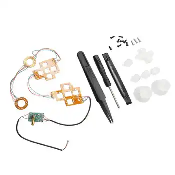 Tvár Tlačidlá LED Kit Professional DIY LED Luminated Tlačidlo Modul pre PS5 Herný ovládač hot