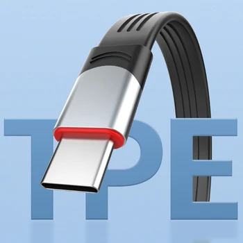 USB C do Kábel PD100W Typ-C Rýchle Nabíjanie Kábel Thunderbolt4-kompatibilný pre Herné Konzoly, Tablety, Notebook