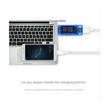 USB Tester DC Power Meter 4V-30V Digitálny Voltmeter Volt na Meter Power Bank Wattmeter Napätie Tester Lekár Detektor,Čierna