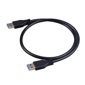 USB3.0 Dátový Kábel High-speed Usb3.0 Male-to-male Kábel A-Dual-head Mobilný Pevný Disk, Kábel 1 m, Vhodné na Digitálne Fotoaparáty