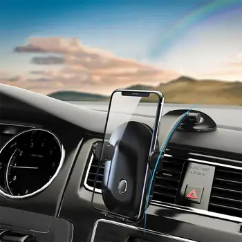Univerzálny Držiak do Vozidla Auto, Stredová palubná doska držiak do Auta Mobilný Telefón Air Vent Stojan Mount pre Smartphone iPhone Huawei Samsung