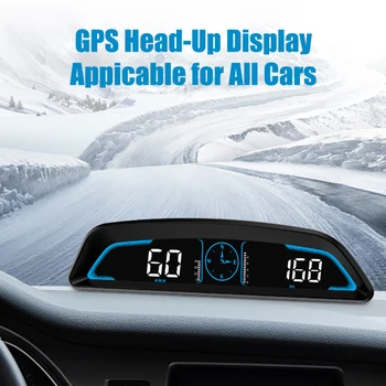 Univerzálny G3 GPS HUD Heads Up Display Auto Rýchlomer Smart Digitálny Budík Pripomienka Meter HD Elektroniky Vozidla Príslušenstvo