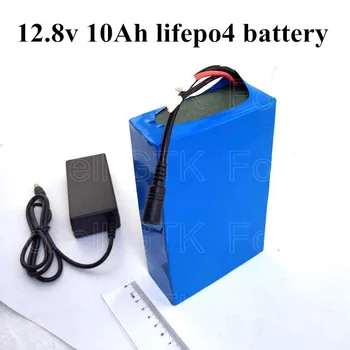 Veľkú kapacitu 12V 10ah LIfepo4 18650 lítiové batérie BMS ochrany rada 12V 10,000 napájanie + 12V 3A nabíjačku 14.6 v