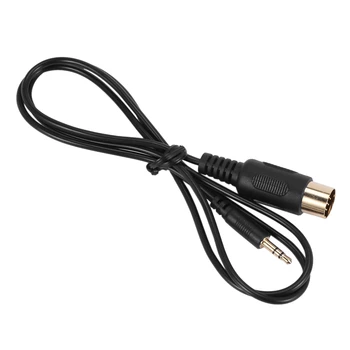 Vysoko Kvalitné Auto Black 13pin AUX Audio Kábel, CD menič na pomocné MP3 Adaptér viesť vhodné Pre