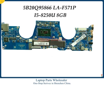 Vysoká kvalita 5B20Q95866 Pre Lenovo Yoga 730-13IKB Notebook Doske DLZP3 LA-F571P I5-8250U 8GB 100% Plne Testované