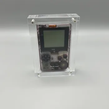 Vysoká transparentnosť akryl magnetický kryt, konzola úložný box pre GameBoy Vrecku GBP