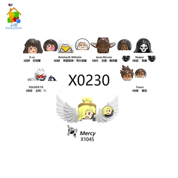 X0230 Milosrdenstva Vojak Hry Série Mini Hry, Anime Postavy Stavebné Bloky Pre Chlapcov Dizajn Blok Zbierku Hračiek Pre Deti, Dievča