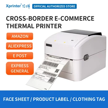 Xprinter XP 420B/460B Amazon Tlačiareň štítkov Bluetooth, E-Mail Express krevety pokožky cezhraničných e-commerce thermosensitive lepidlo