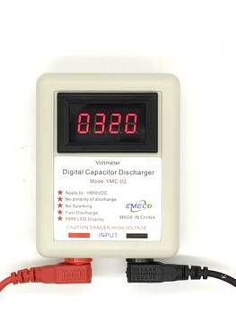 YMC02 Digitálny Displej Kapacitné Pero, Výtlačné S Voltmeter Kapacitný Discharger Non Iskrenie Vypúšťanie Nástroj Meter Tester